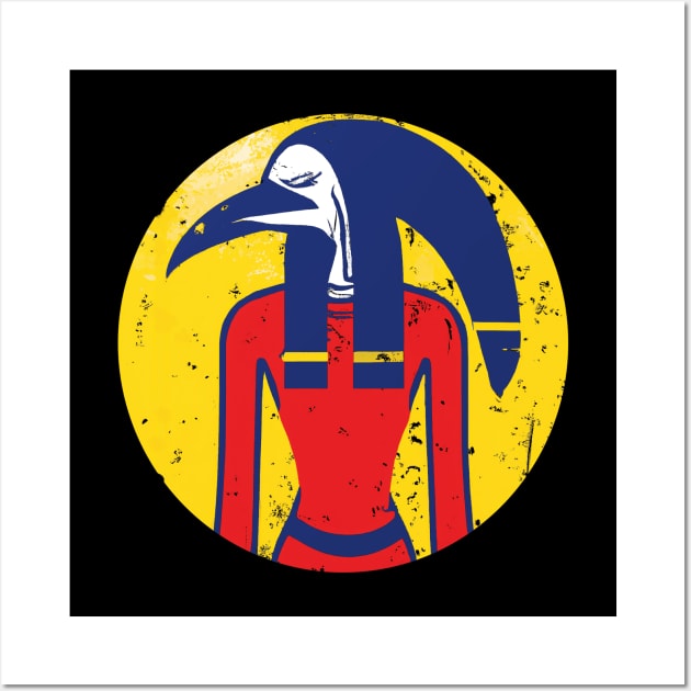 Thoth | Egyptian God Wall Art by Decamega